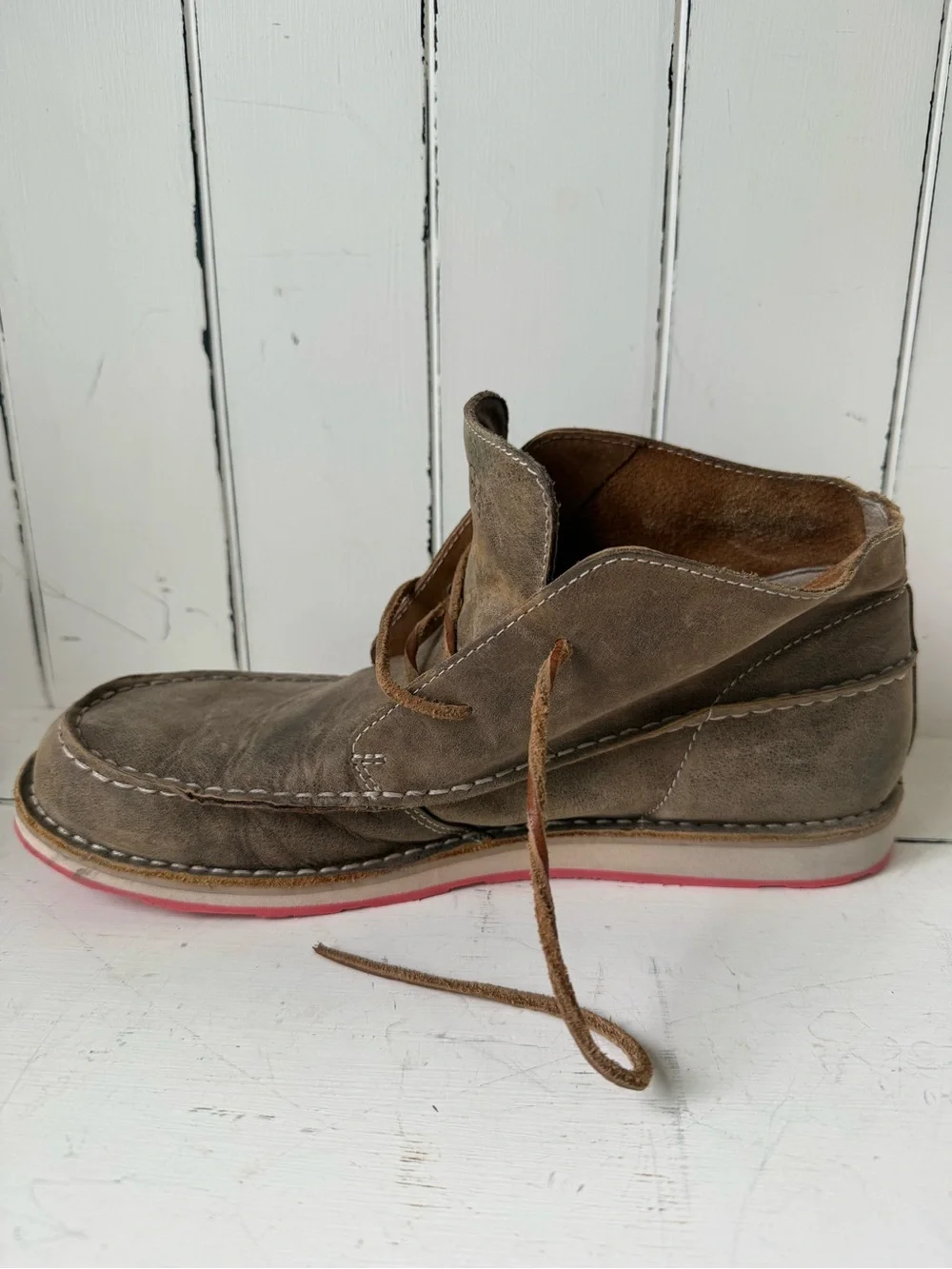 Ariat Cruiser Lace Up Chukka Suede Brown Shoes
